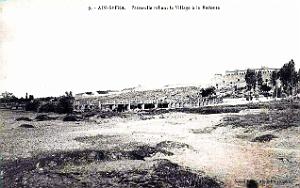 Ain-Sefra - Passerelle reliant le Village a la Redoute